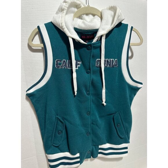 BB Jeans California varsity vest size M NWT - Picture 2 of 6